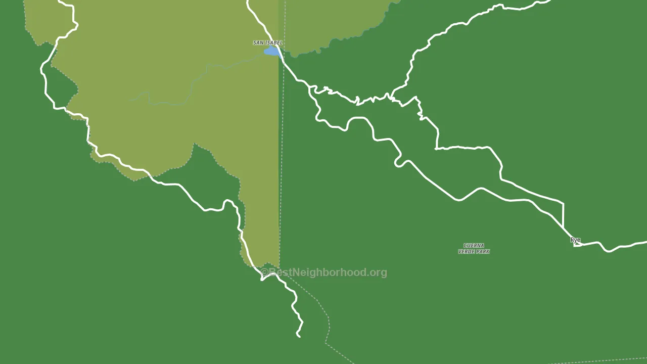 San Isabel, CO block-group voter-turnout map