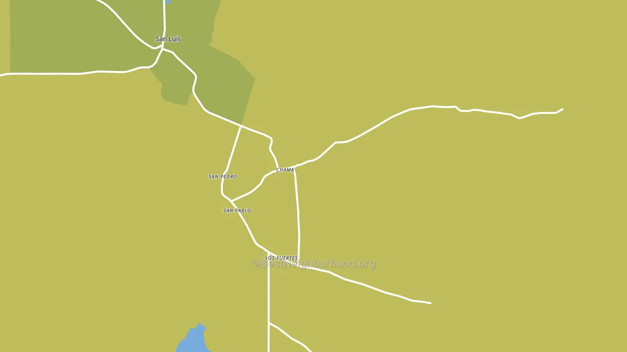 San Pablo, CO block-group voter-turnout map