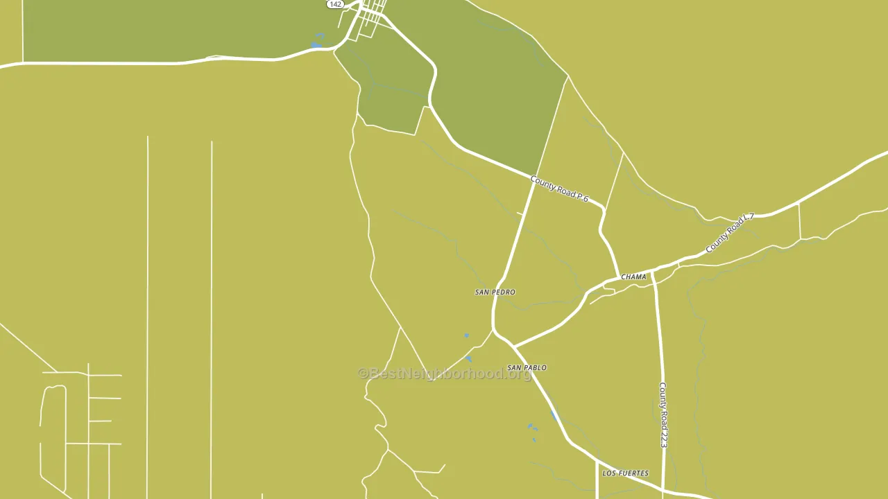 San Pedro, CO block-group voter-turnout map