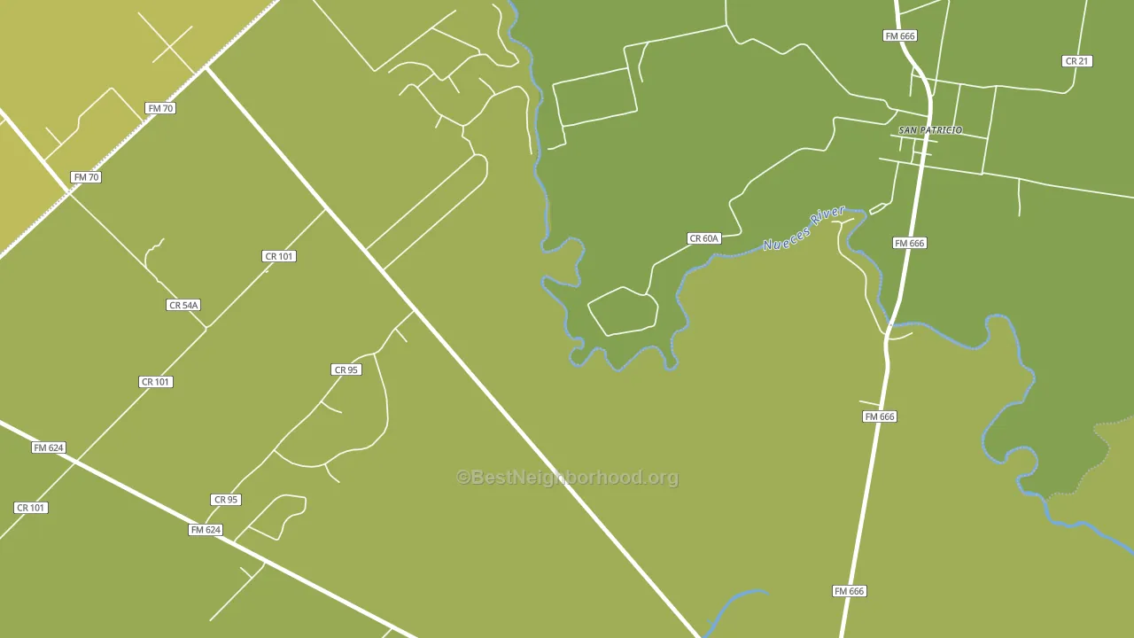 Sandy Hollow-Escondidas, TX block-group voter-turnout map