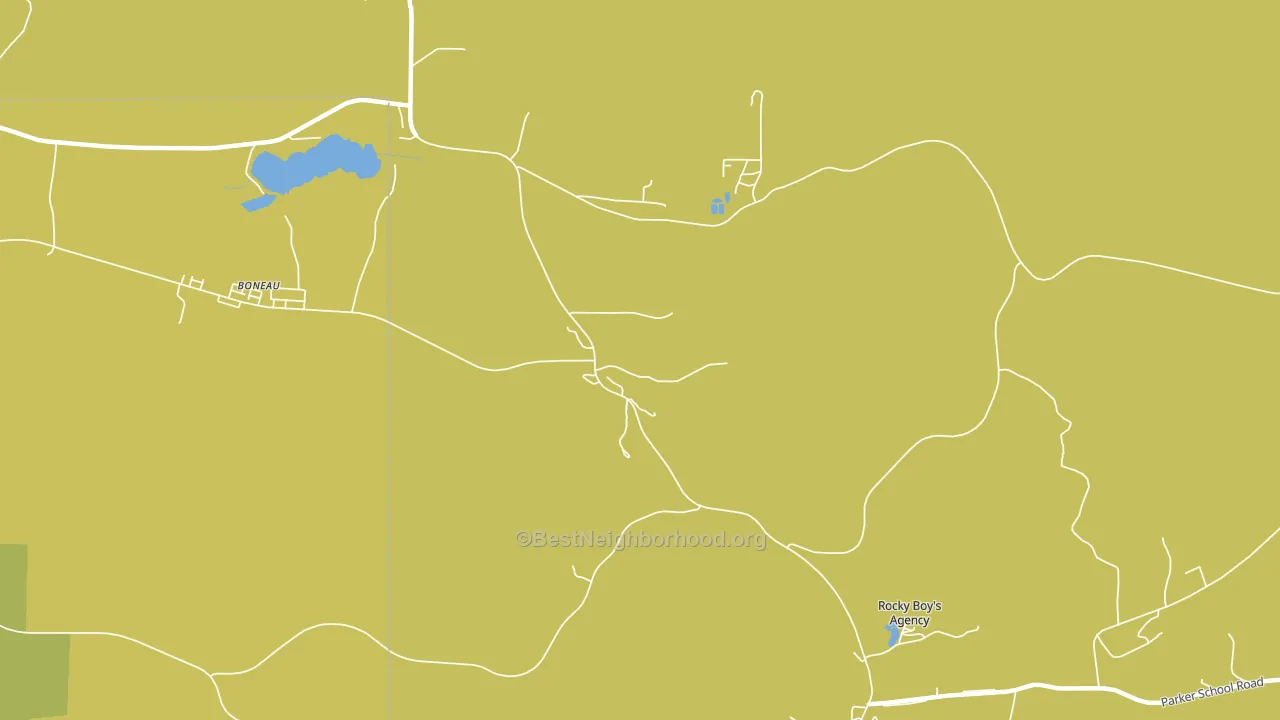 Sangrey, MT block-group voter-turnout map