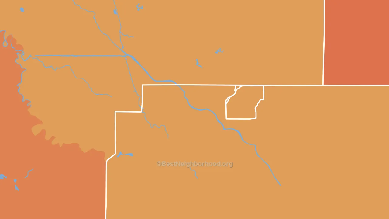 Santa Rita Park, CA block-group voter-turnout map