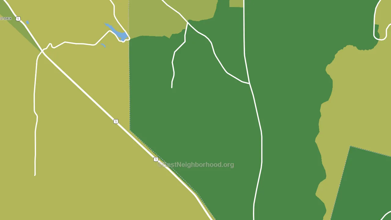Schlatterville, GA block-group voter-turnout map