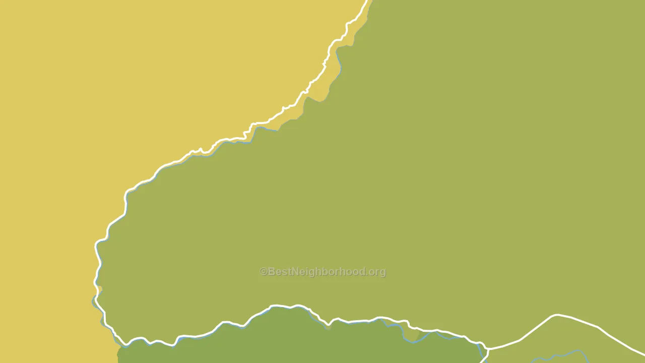 Scott Bar, CA block-group voter-turnout map