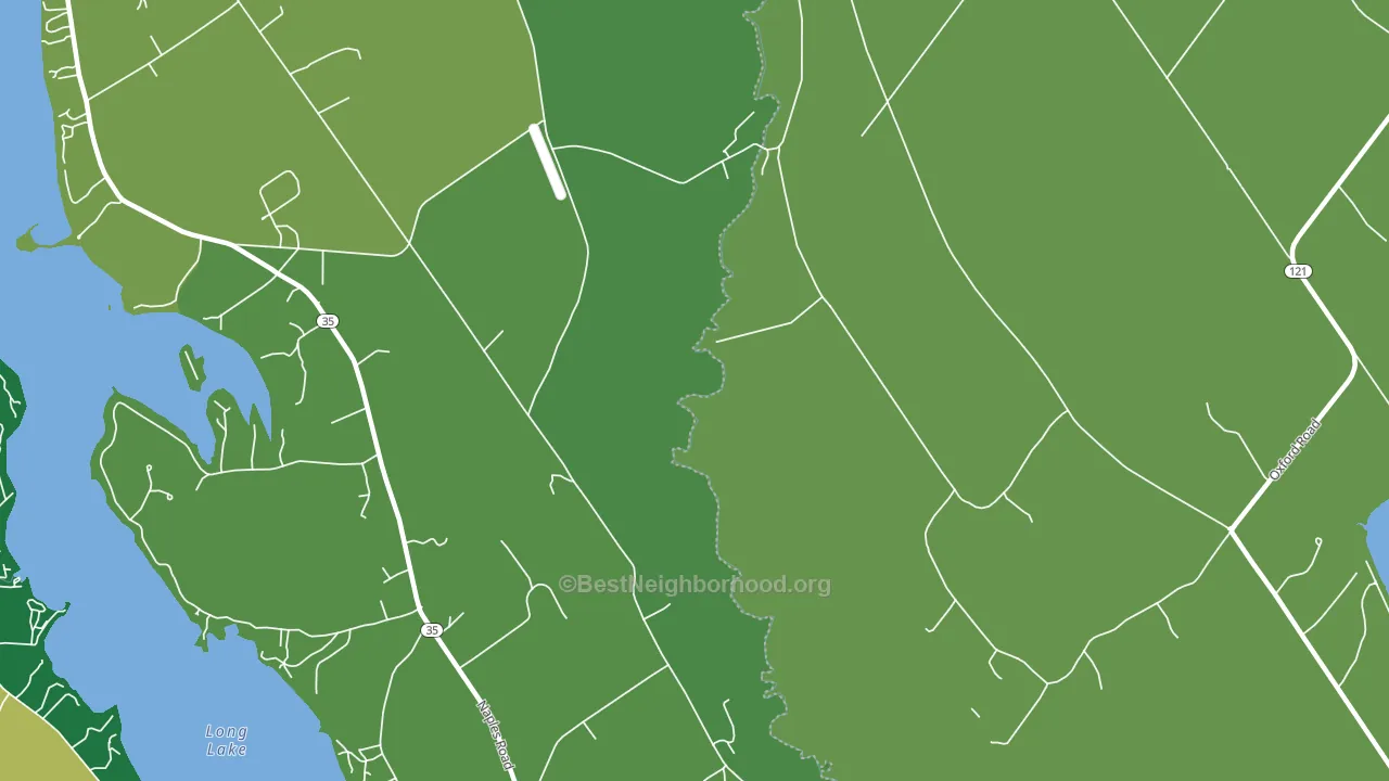 Scribners Mill, ME block-group voter-turnout map