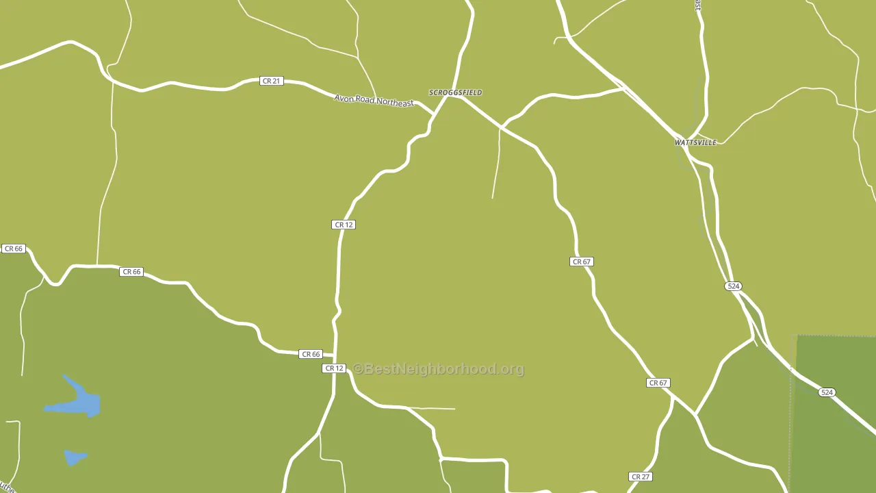 Scroggsfield, OH block-group voter-turnout map