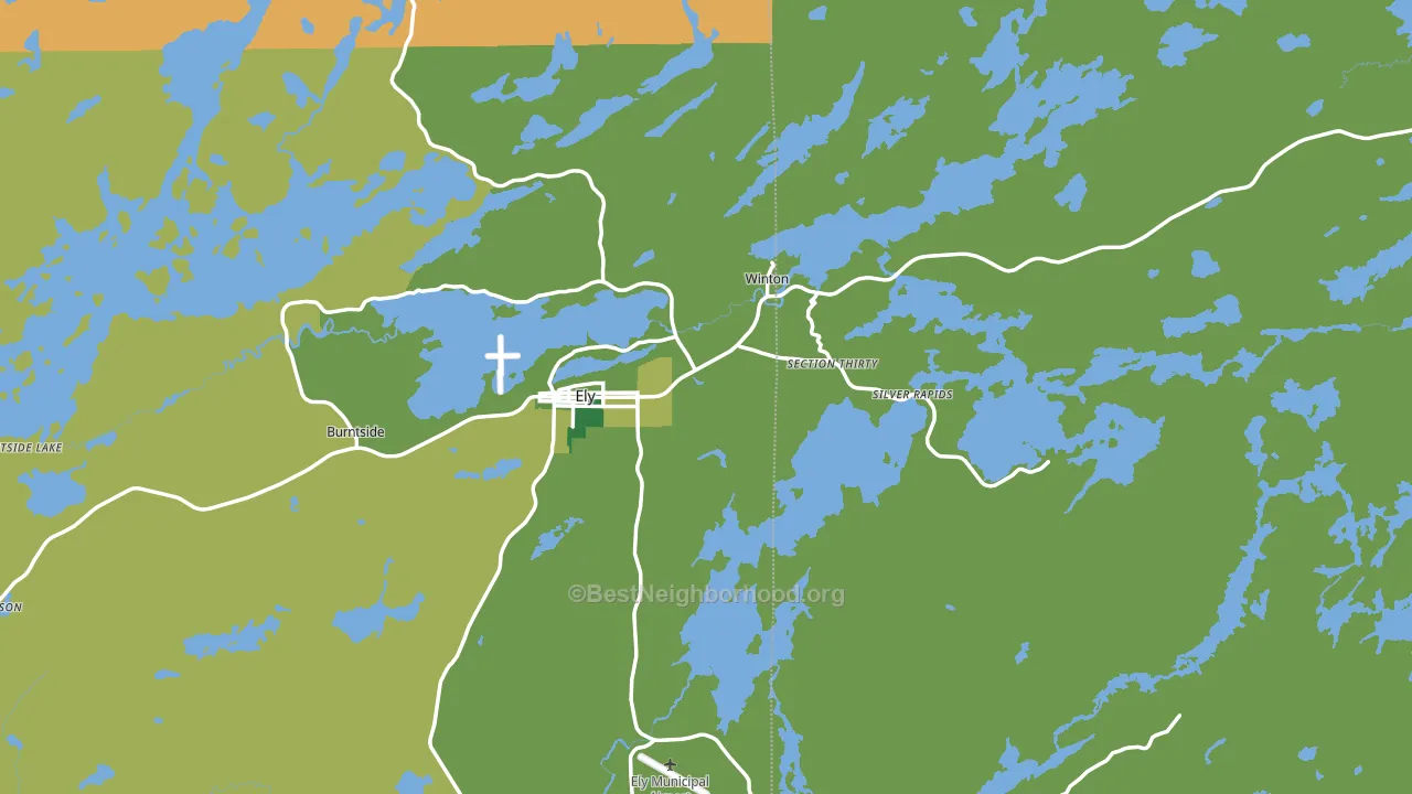 Section Thirty, MN block-group voter-turnout map