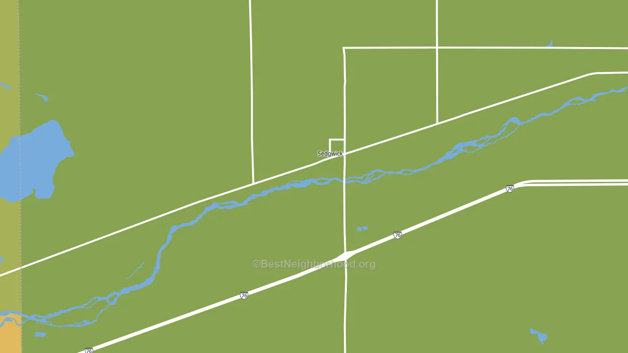 Sedgwick, CO block-group voter-turnout map