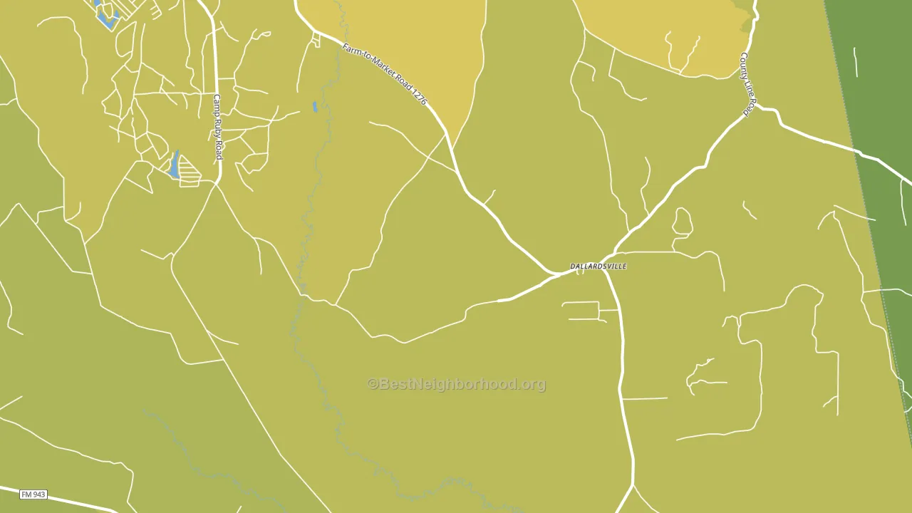 Segno, TX block-group voter-turnout map
