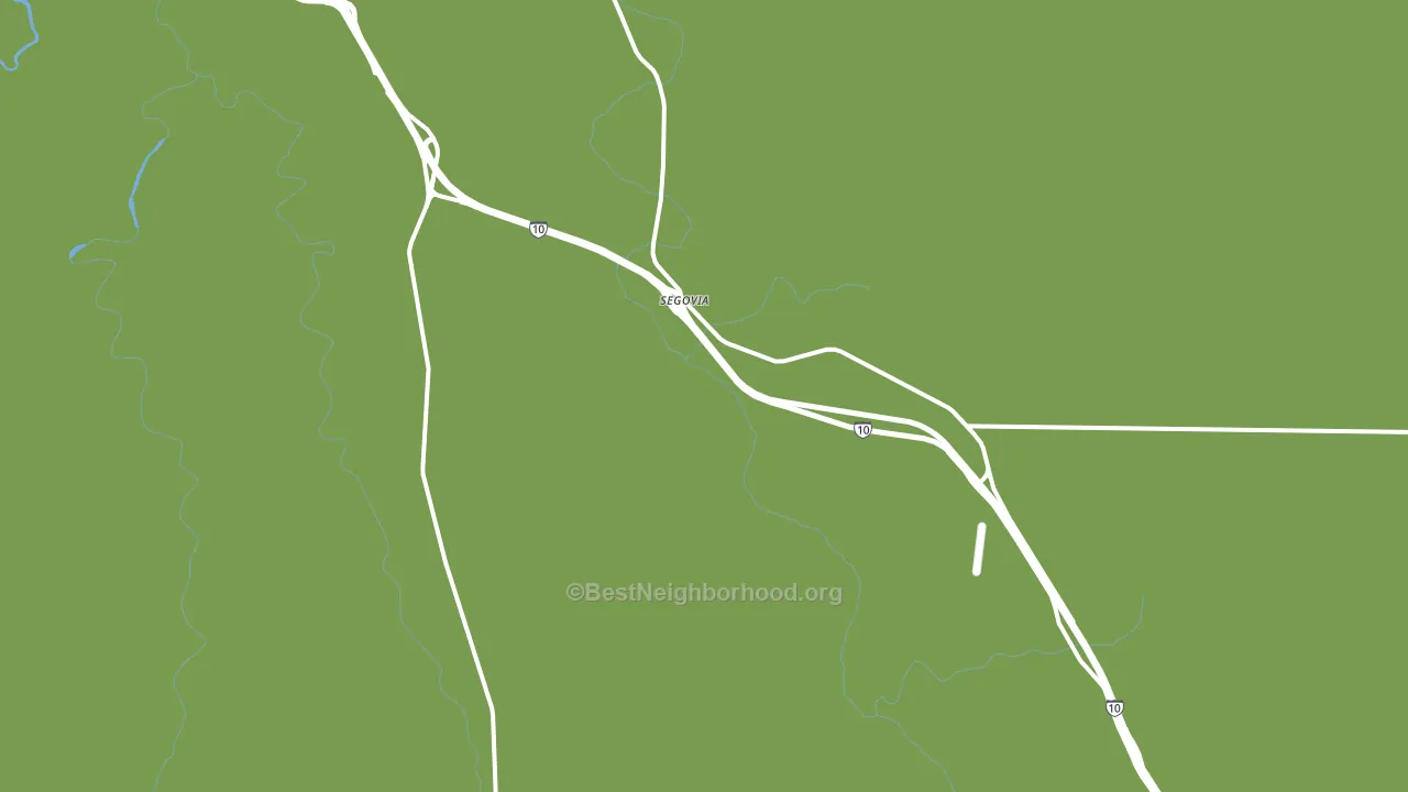 Segovia, TX block-group voter-turnout map