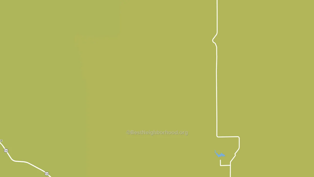 Seneca, NM block-group voter-turnout map