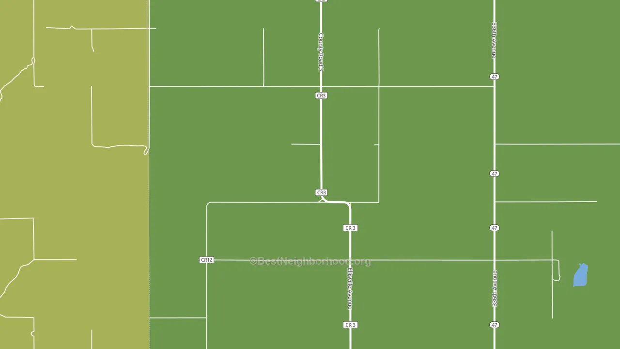 Seneca, SD block-group voter-turnout map