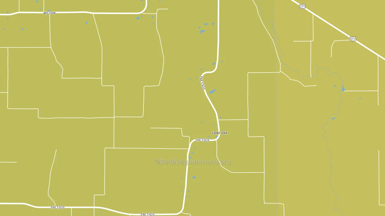 Shadowland, TX block-group voter-turnout map