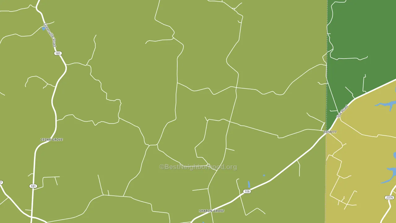 Sharon Grove, KY block-group voter-turnout map