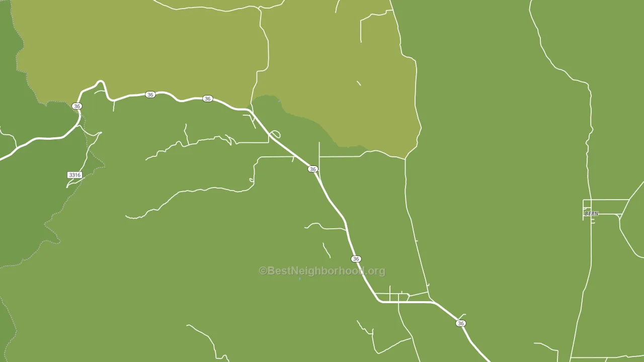 Sharon, ID block-group voter-turnout map