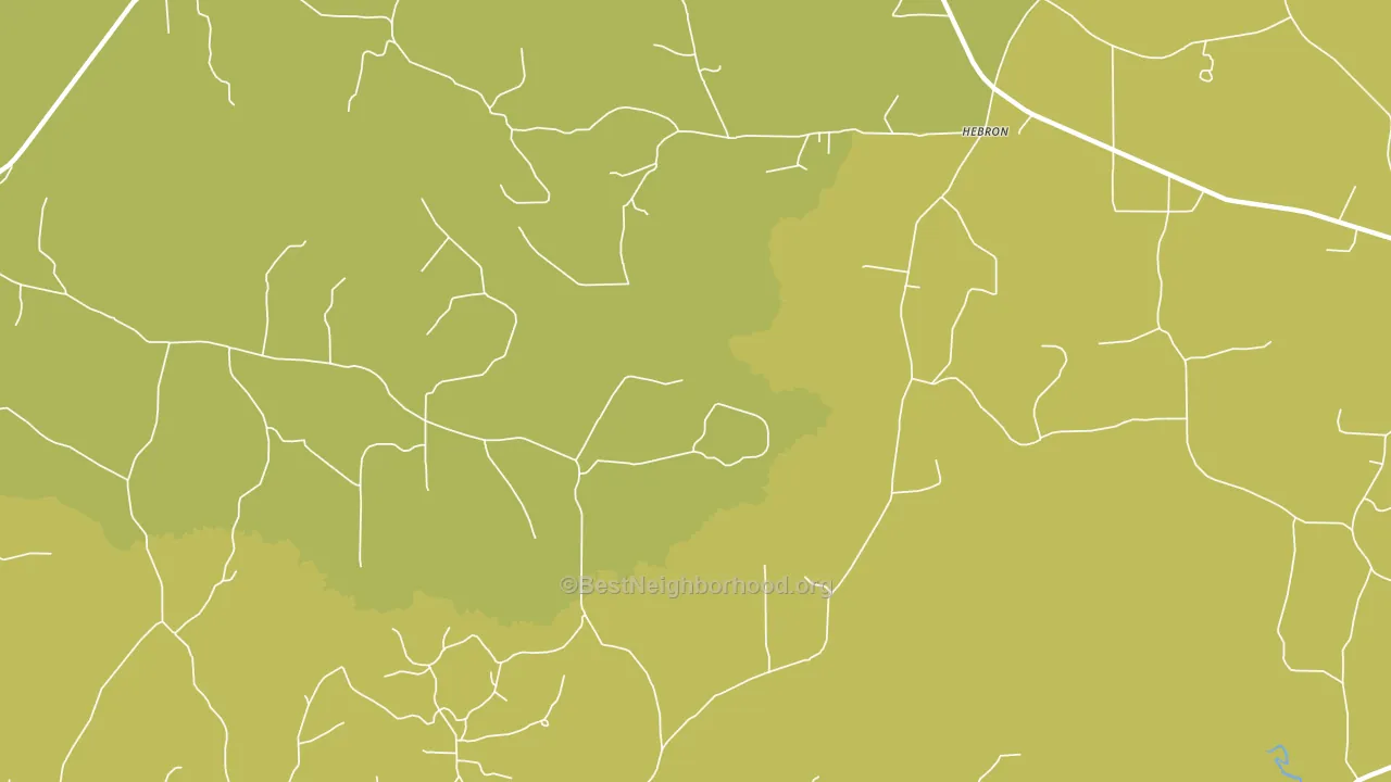 Sharon, LA block-group voter-turnout map