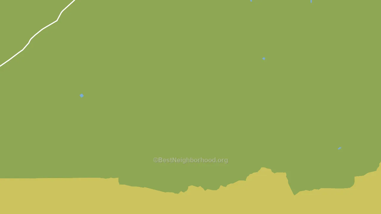Shawnee, WY block-group voter-turnout map