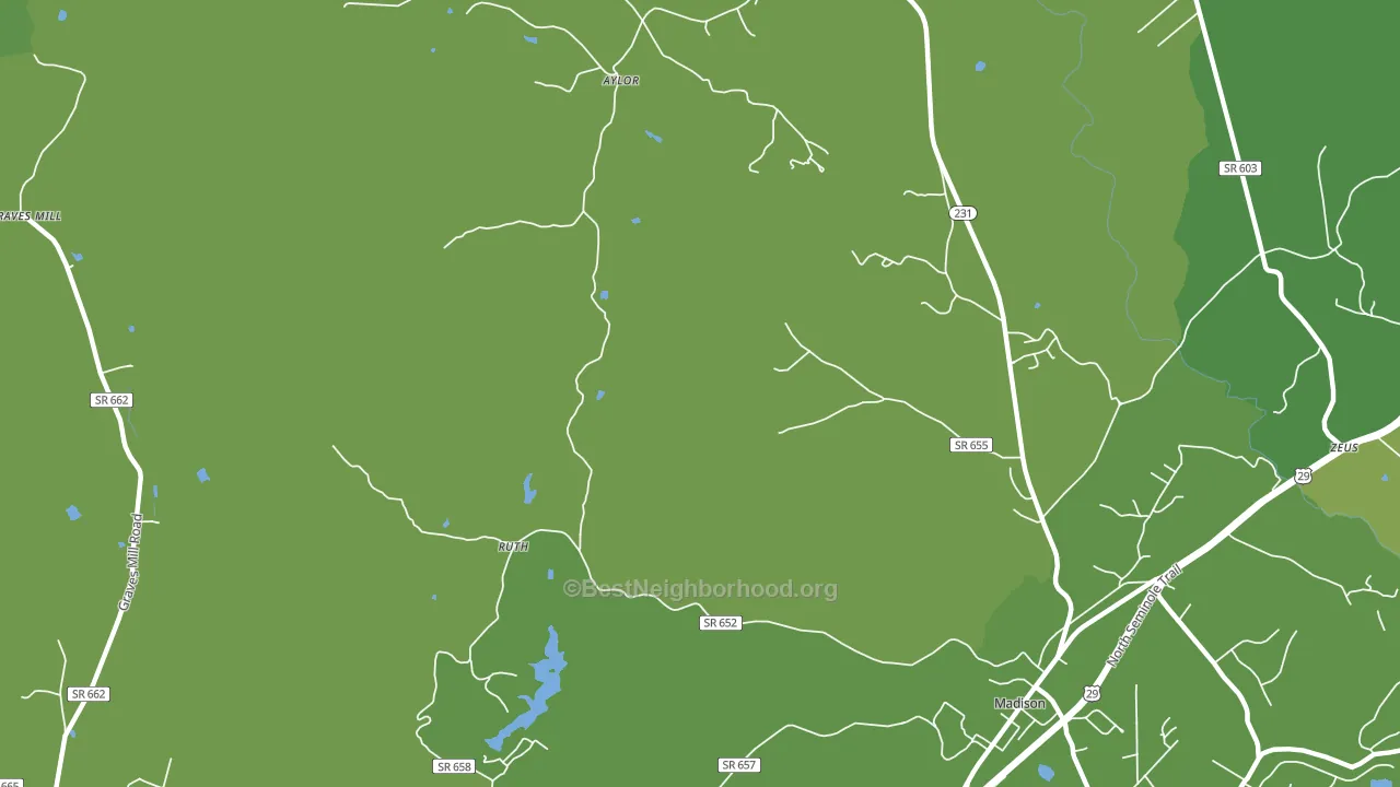 Shelby, VA block-group voter-turnout map