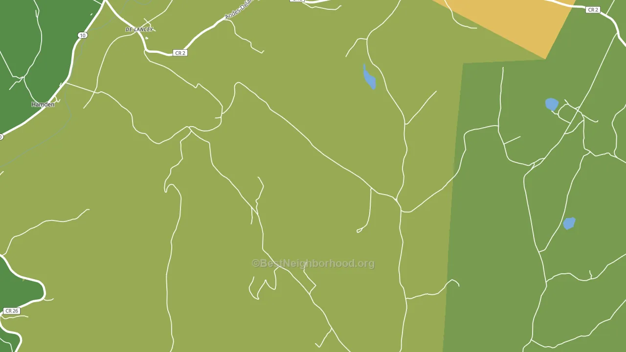 Shinhopple, NY block-group voter-turnout map