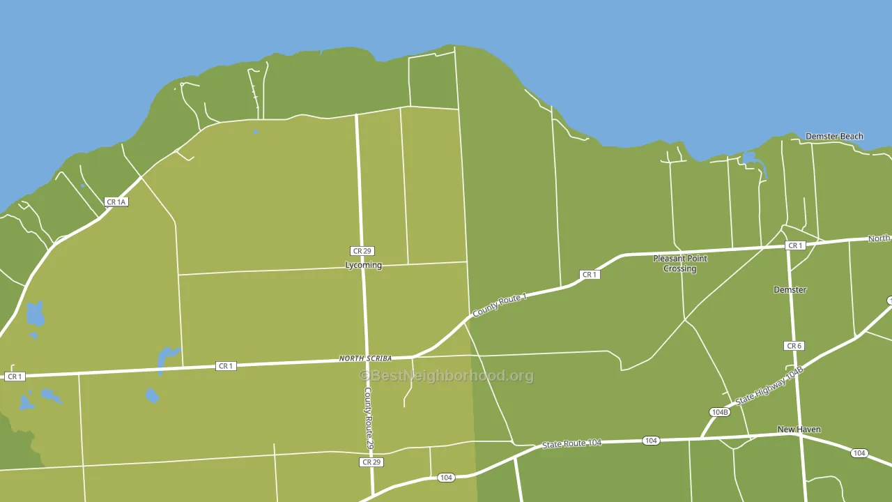 Shore Oaks, NY block-group voter-turnout map