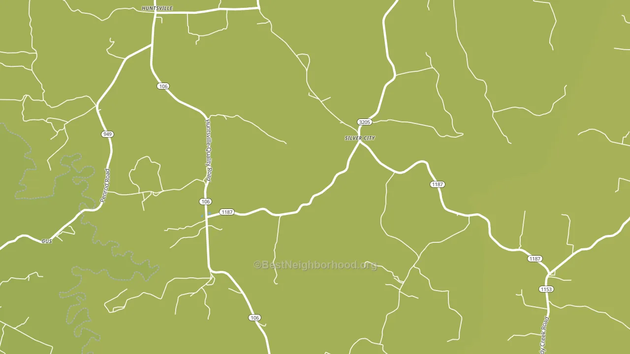 Silver City, KY block-group voter-turnout map