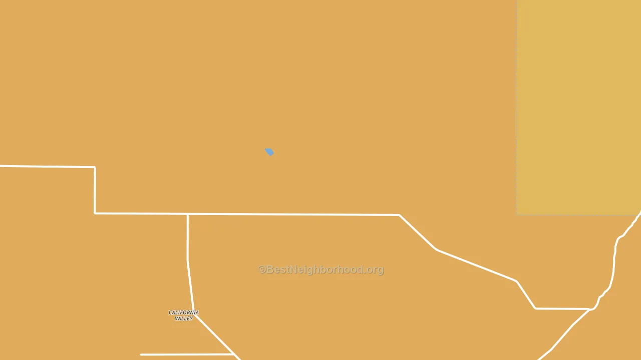 Simmler, CA block-group voter-turnout map
