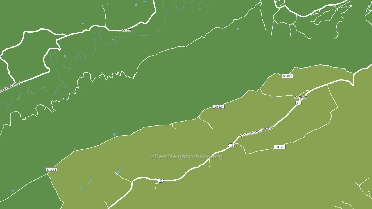Simmonsville, VA block-group voter-turnout map
