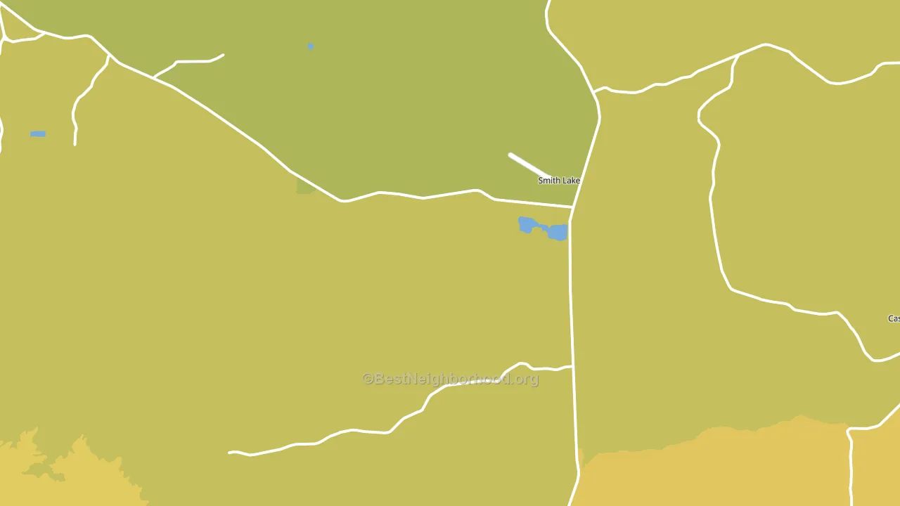 Smith Lake, NM block-group voter-turnout map