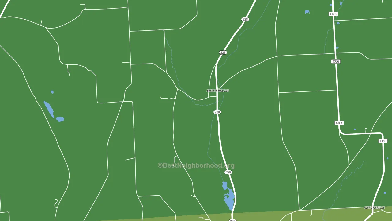 Smith Valley, NY block-group voter-turnout map