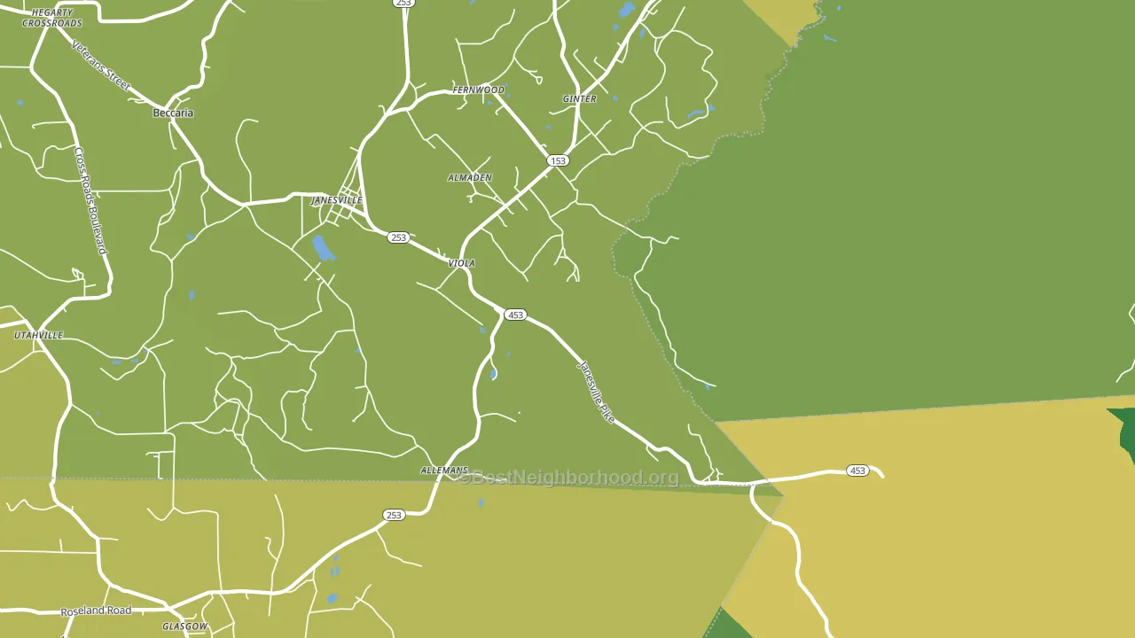 Smithmill, PA block-group voter-turnout map