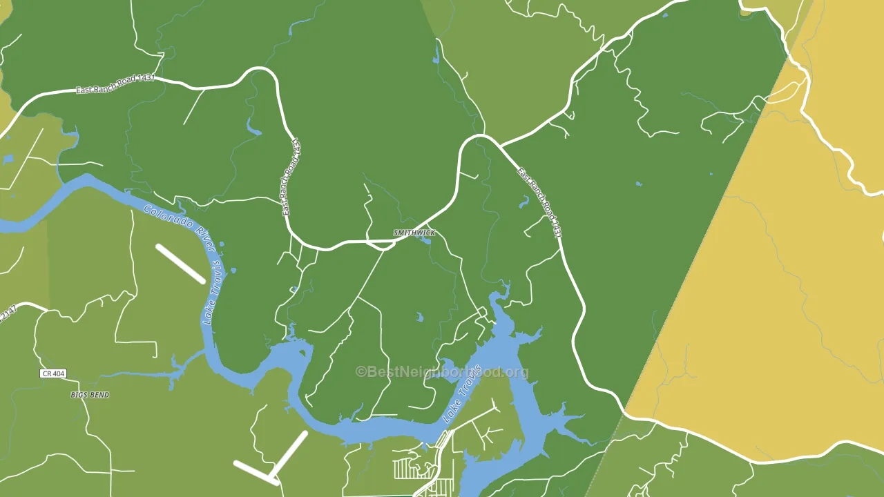 Smithwick, TX block-group voter-turnout map