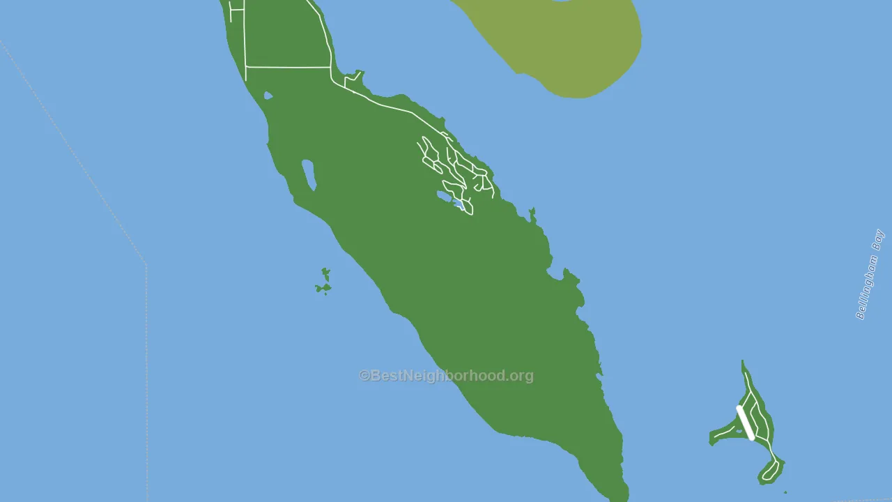Snug Harbor, WA block-group voter-turnout map