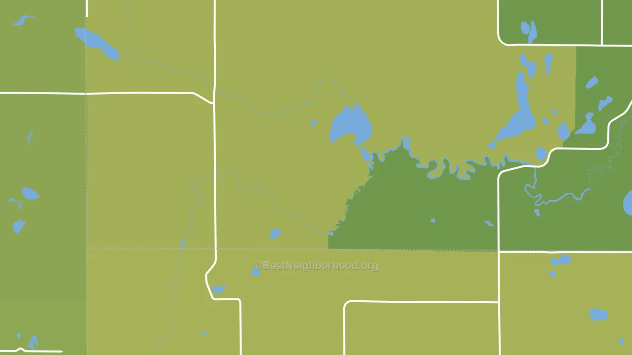 Solway, MN block-group voter-turnout map