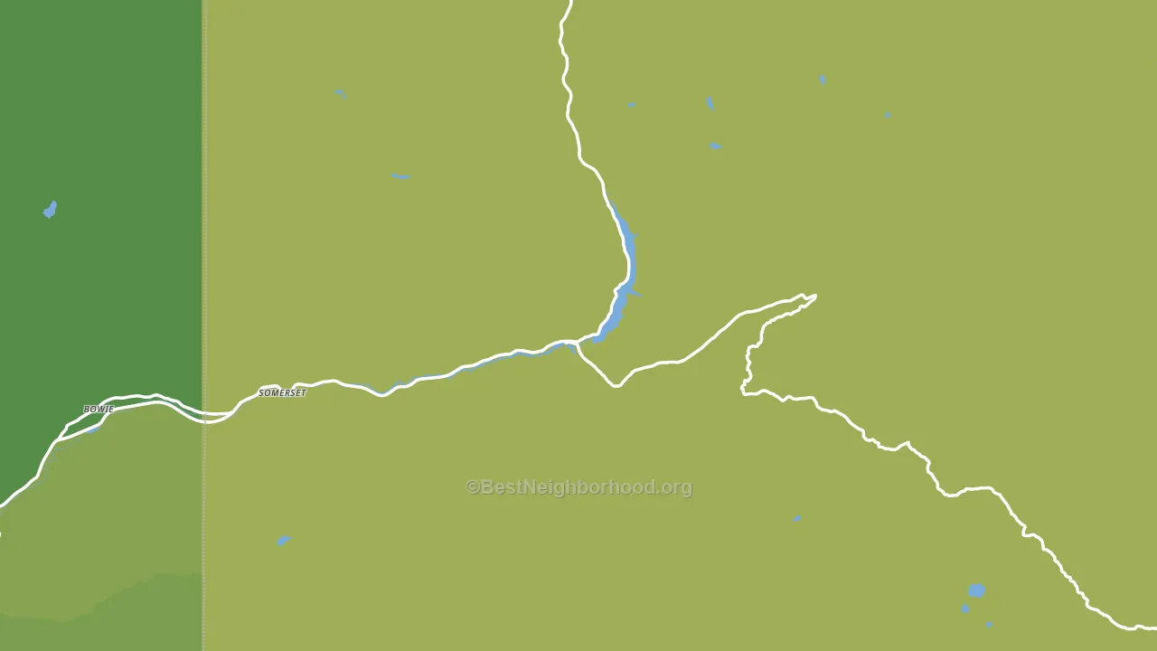 Somerset, CO block-group voter-turnout map