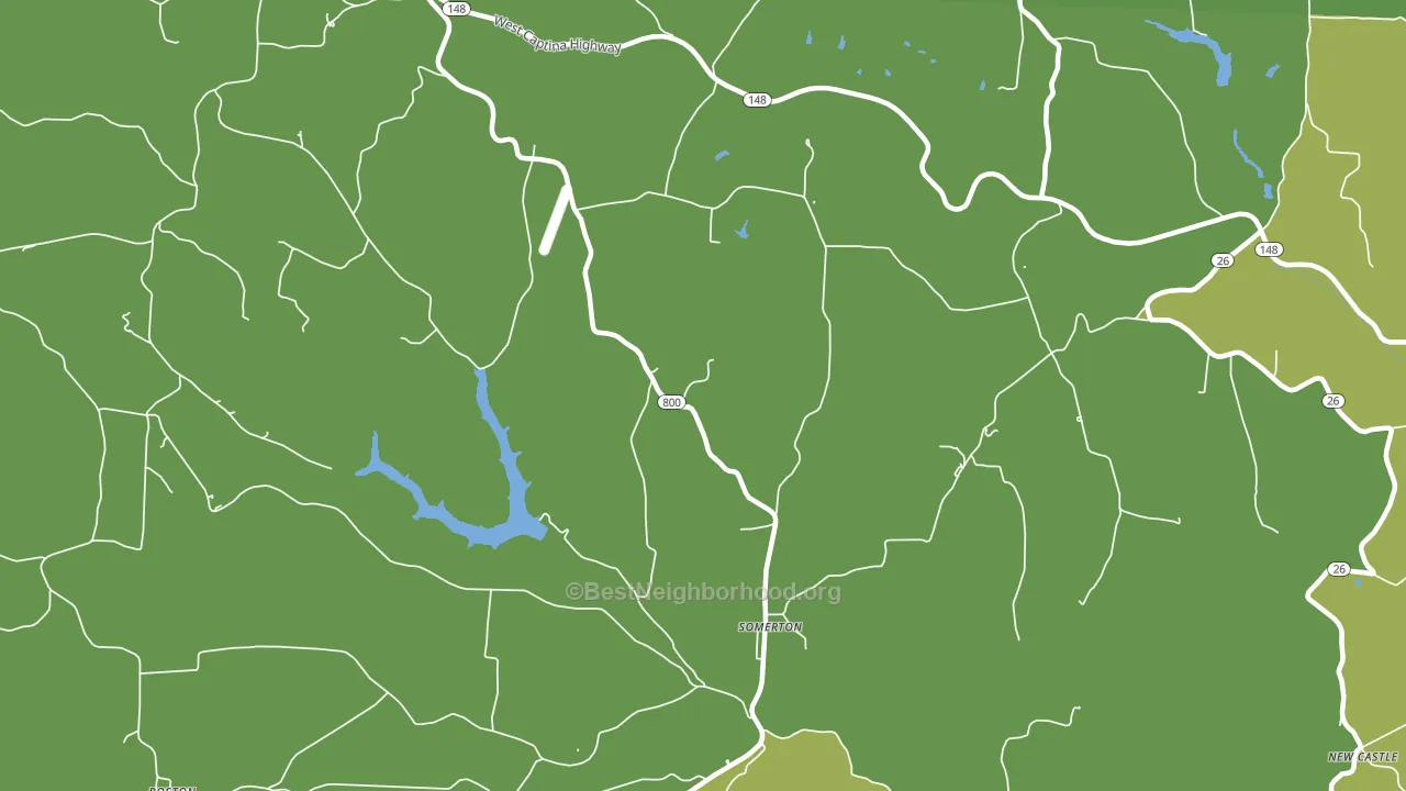 Somerton, OH block-group voter-turnout map