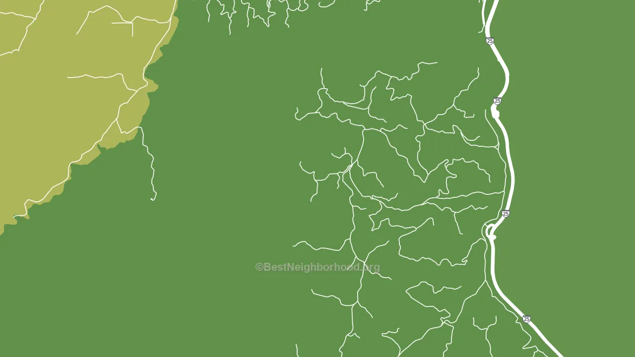 Sopris, CO block-group voter-turnout map