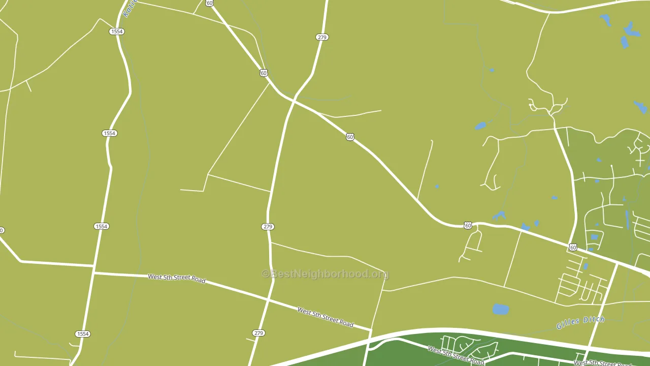 Sorgho, KY block-group voter-turnout map