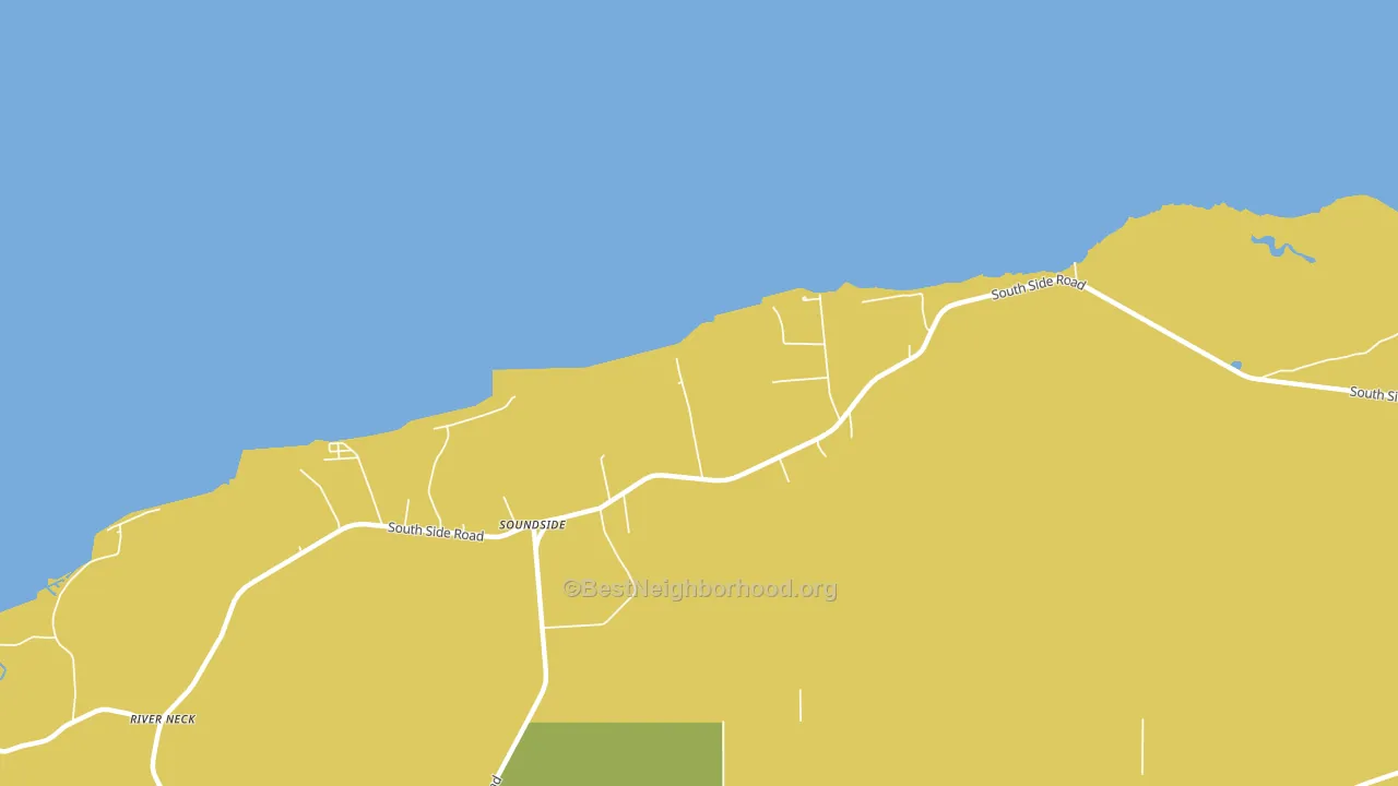 Soundside, NC block-group voter-turnout map