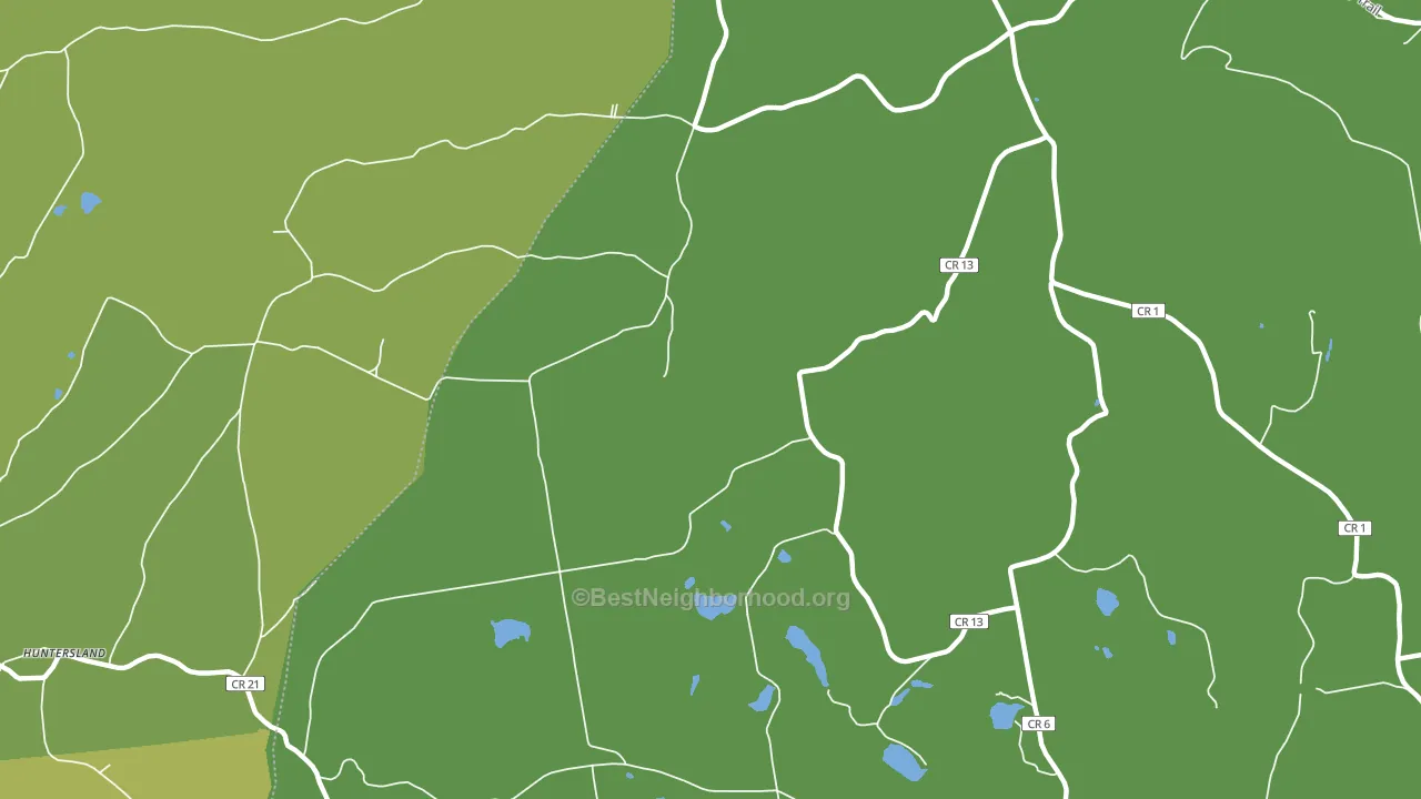 South Berne, NY block-group voter-turnout map