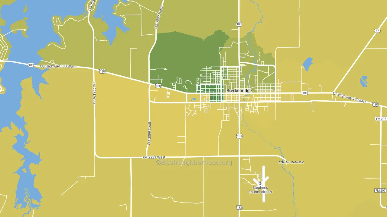 South Hanlon, TX block-group voter-turnout map
