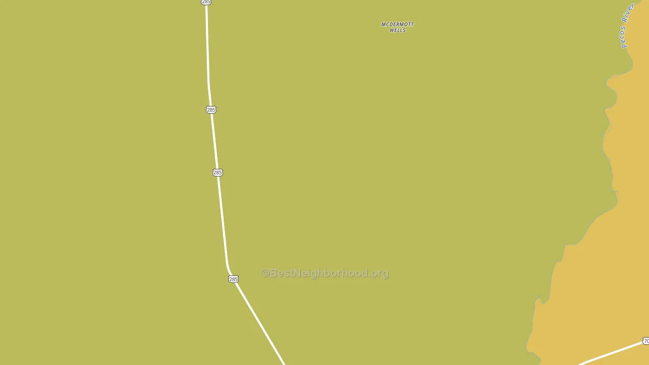 South Spring Acres, NM block-group voter-turnout map