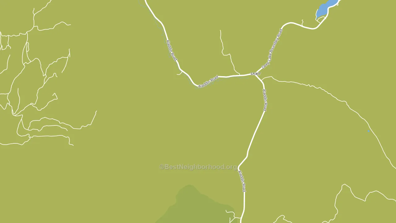Spirit, WA block-group voter-turnout map