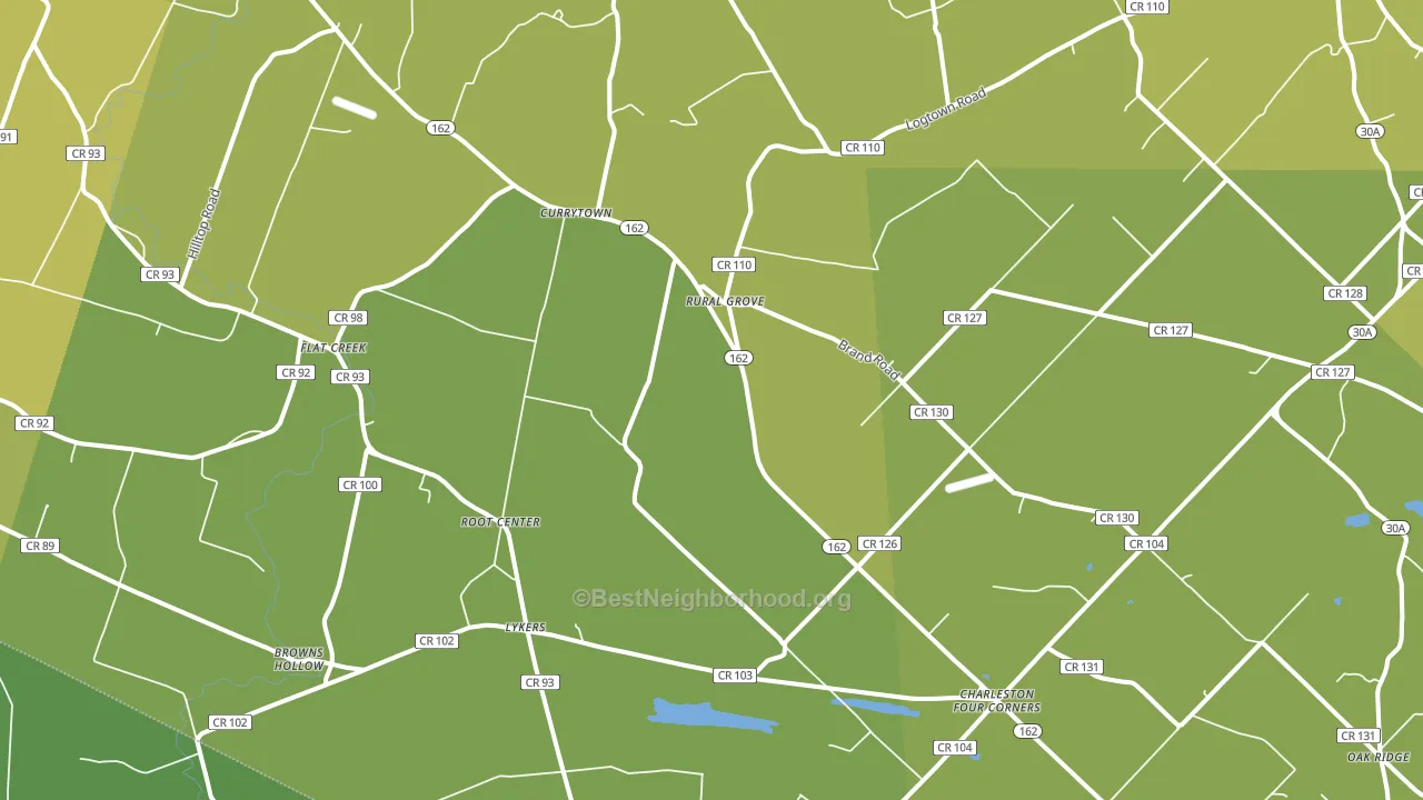 Sprakers, NY block-group voter-turnout map