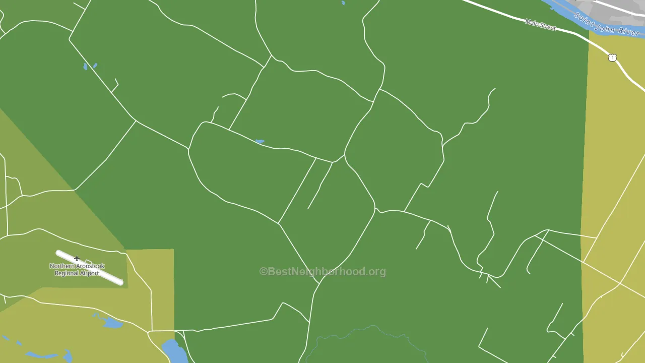 St. David, ME block-group voter-turnout map