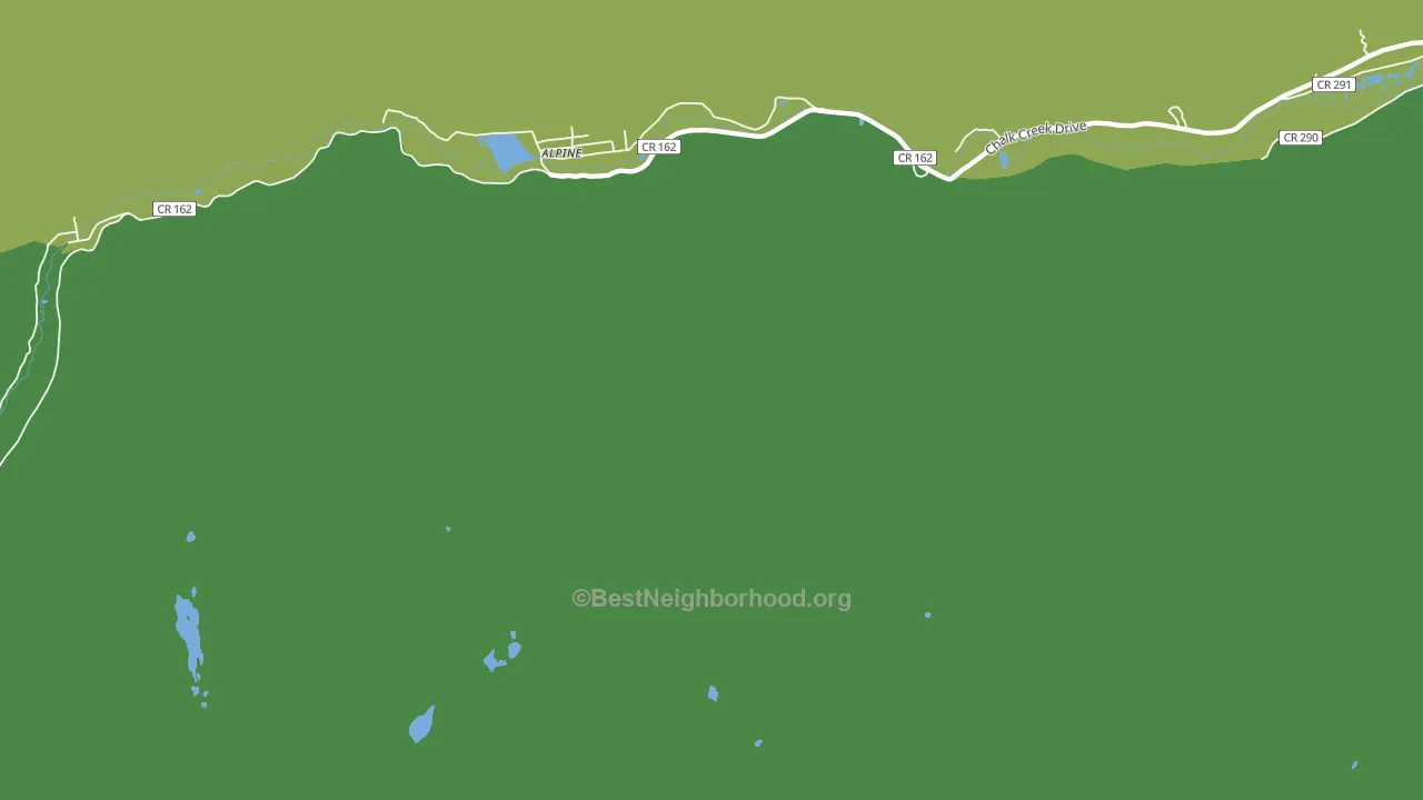 St. Elmo, CO block-group voter-turnout map