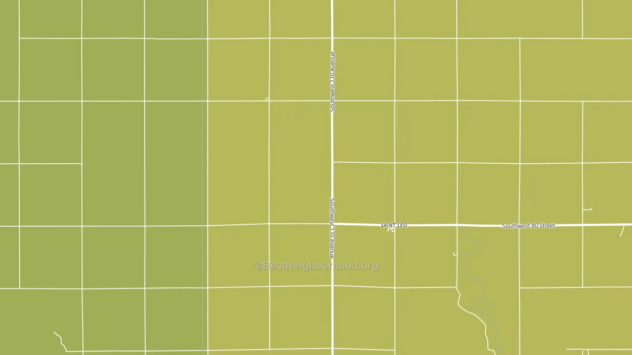 St. Leo, KS block-group voter-turnout map