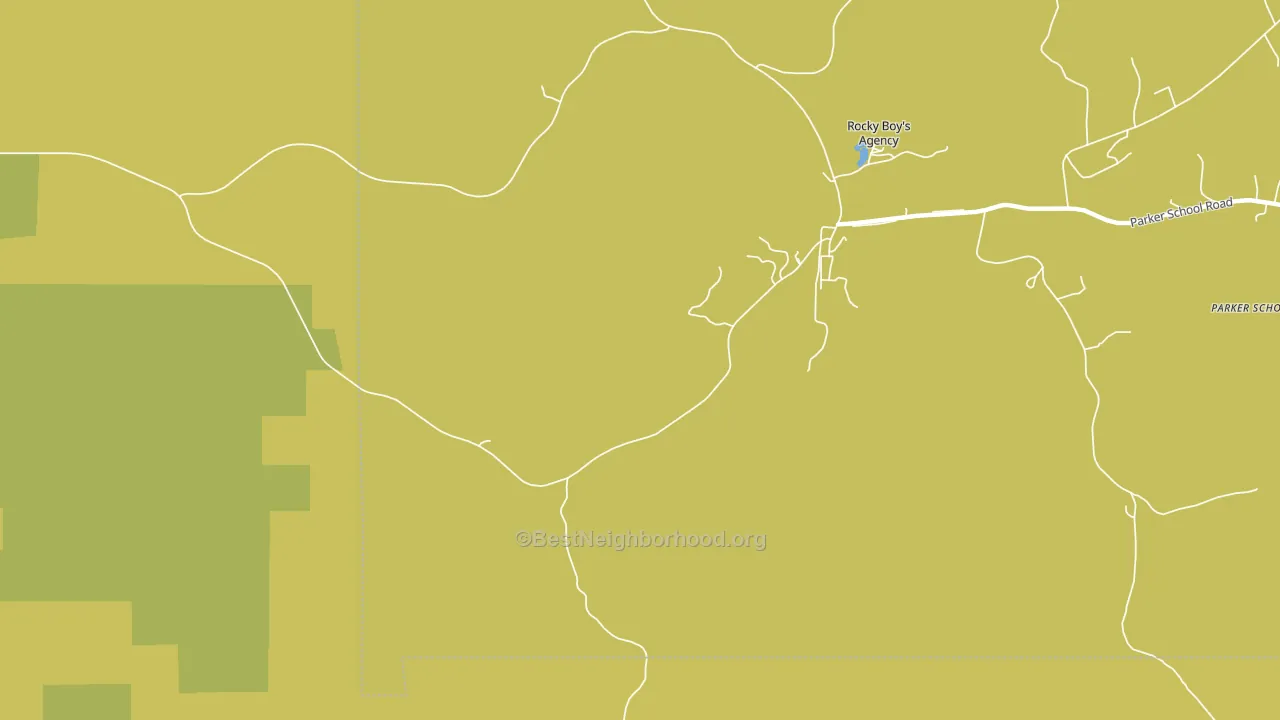 St. Pierre, MT block-group voter-turnout map