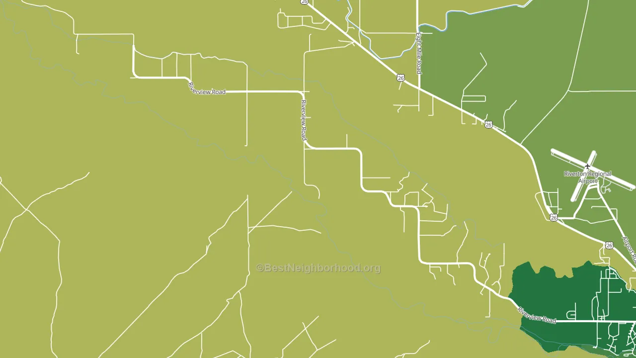 St. Stephens, WY block-group voter-turnout map