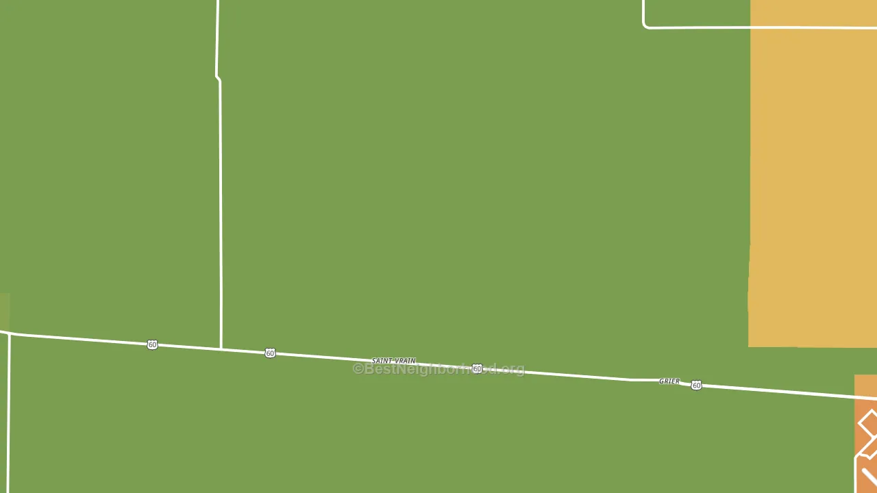 St. Vrain, NM block-group voter-turnout map