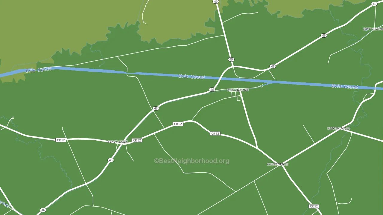 Stacy Basin, NY block-group voter-turnout map